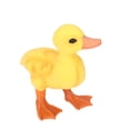 thumbnail image 2 of Juguete de pato pequeño, lindo, colores vivos, apariencia realista, plástico duradero que no se decolora, decoración de pato amarillo de cemento., 2 of 14