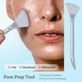 thumbnail image 2 of Visland Blackhead Cleaning Tool Stainless Steel Pore Cleaning Spatula Face Scraper for Women Lightweight Skin Care Acne Extractor Deep Pore Cleansing Tool, 2 of 7