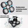 thumbnail image 3 of Razor blade heads, 5 heads Beard trimmer replacement blades Easy I, 3 of 5