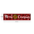 thumbnail image 4 of Cheapark 98.42x19.68 Inch Outdoor Christmas Banner - Front Porch & Yard Trim for Holiday Decor, Festive Sign for Xmas Celebrations & Home Exterior, 4 of 6