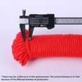thumbnail image 2 of 90 Pi 1/4 Po (7 Mm) Nylon Poly Corde Cordon Drapeau Pole Polypropylne Corde Linge Camping Utilitaire Bon Pour Tie Pale Climb Noeud (rouge) Afortunado Sencillez, 2 of 5