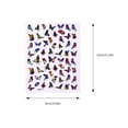 thumbnail image 3 of Adhesivo decorativo para uñas HUOGUO Butterfly 3D impermeable para uñas, 3 of 3