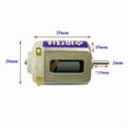 thumbnail image 2 of FK-130 Mini 130 Carbon Brush Motor DC 3.6V-8.4V 52000RPM High Speed Strong Magnetic Micro 20mm Motor DIY RC Toy 4WD Racing Car, 2 of 6