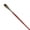 Bright, variant on Creative Mark Staccato Artist Paintbrush - Round Size 1 - Synthetic Long Handled Brushes For Acrylic Paints, Handmade and Full Bodied With Springy Response