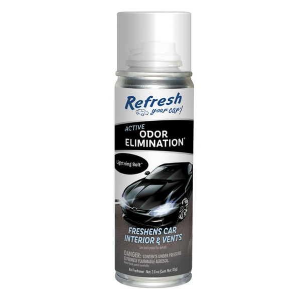 Refresh Your Car! Active Odor Elimination Fogger (Lightning Bolt Scent