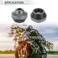 thumbnail image 3 of Slider de marco de motocicleta de 15mm Aleación de aluminio Plástico Protección de carenado Crash Pad Protector Guard 59mm 45mm Tono titanio 2 Pcs, 3 of 7