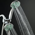 thumbnail image 4 of AquaDance Microban Antimicrobial/Anti-Clog High-Pressure 30-Setting Dual Head Combination Shower, Chrome, 4 of 6