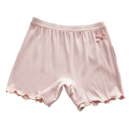 GEWSEY Little Girls  Soft Cotton Underwear Kids Cool Breathable Comfort Panty Briefs Toddler Undies Pink 18-24 Months