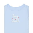 thumbnail image 2 of Wonder Nation Baby Girls Bodysuit with Short Sleeves, Sizes 0-24 Months, 2 of 3