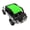 Green, variant on Jeep Wrangler LJ (2004-2006) SPIDERWEBSHADE Solid Color Shade Top