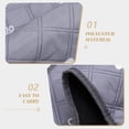 thumbnail image 4 of Shisuyan Puppy Pee Pad Reusable Dog Pee Mat Grey 2Pcs 23.6x17.7in Polyester, 4 of 9