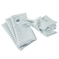 thumbnail image 2 of Fennco Styles Classic Striped 20 x 20 Inch Cloth Napkins, Set of 4 - Green, 2 of 3