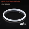 thumbnail image 2 of Uxcell 8 Quart Sealing Ring with Silicone Gasket for Electric Pressure Cooker 1 Set, 2 of 4