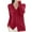 Red, variant on Fiaer Long Sleeve Knit Cardigan Sweaters for Women Lightweight Comfort Versatile Button Down V-Neck Solid Tops Yellow XL