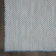 thumbnail image 4 of HomeRoots 522030 4 x 6 ft. Blue Geometric Power Loom Rectangle Area Rug, 4 of 10
