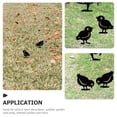 thumbnail image 4 of Houderco 2Ud Señal De Jardín Con Gallina De Hierro Negro Para Exterior Y Patio Duradera, 4 of 7
