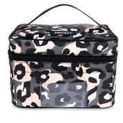 PackIt Freezable Baby Bottle and Breastmilk Storage Bag Cooler, Wild Leopard Gray