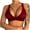 Wine, variant on Lolmot Push Up Bras for Women, Women's Elegant Sexy Solid Color Lace Vest Hollow Out Underwear Bikini Comfy Lace Bra