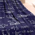 thumbnail image 3 of Math Equations Engineering Diagrams Navy Pattern Blanket,Comfortable Soft Flannel Throw Blanket,All Season,Warm Lightweight Blankets for Sofa Bed Couch Living Room Chair,40"x50", 3 of 4