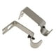 thumbnail image 4 of 2 soportes ajustables para barra de cortina, ganchos para barra, adornos para el hogar gris, 4 of 7
