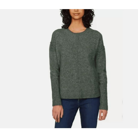 Legendary Outfitters Women's Soft and Cozy Crewneck Sweater, Heather Olive XXL