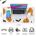 thumbnail image 5 of Long Mouse Pads for Desk,Halloween Pumpkins Bats and Stars Desk Mats on Top Of Desks, Desk Mouse Pad Extra Large with 3mm Non-Slip Base and Stitched Edge for Gaming,Office,Work,Home 31.5x15.7in, 5 of 5