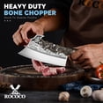 thumbnail image 3 of Cuchillo cortador de carne ROCOCO de 9.5 pulgadas de alta resistencia con funda, 3 of 7