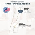 thumbnail image 3 of Clip Strip @ Home by LOLA – Metal Hanging Organizer, 3 Pack, with 12 Hooks for Pantry, Kitchen, Garage – Holds Snacks, Tools, Keys – Easy to Install, 3 of 5