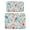 White-467, variant on 2 Pack Washable Rubber Leaves Multicolored Flower Dish Drying Mats for Kitchen Counter Home Large Coffee Bar Pad Accessories and Decor for Utensils Stemware (2pcs 18''x24''+19.5''x12'')