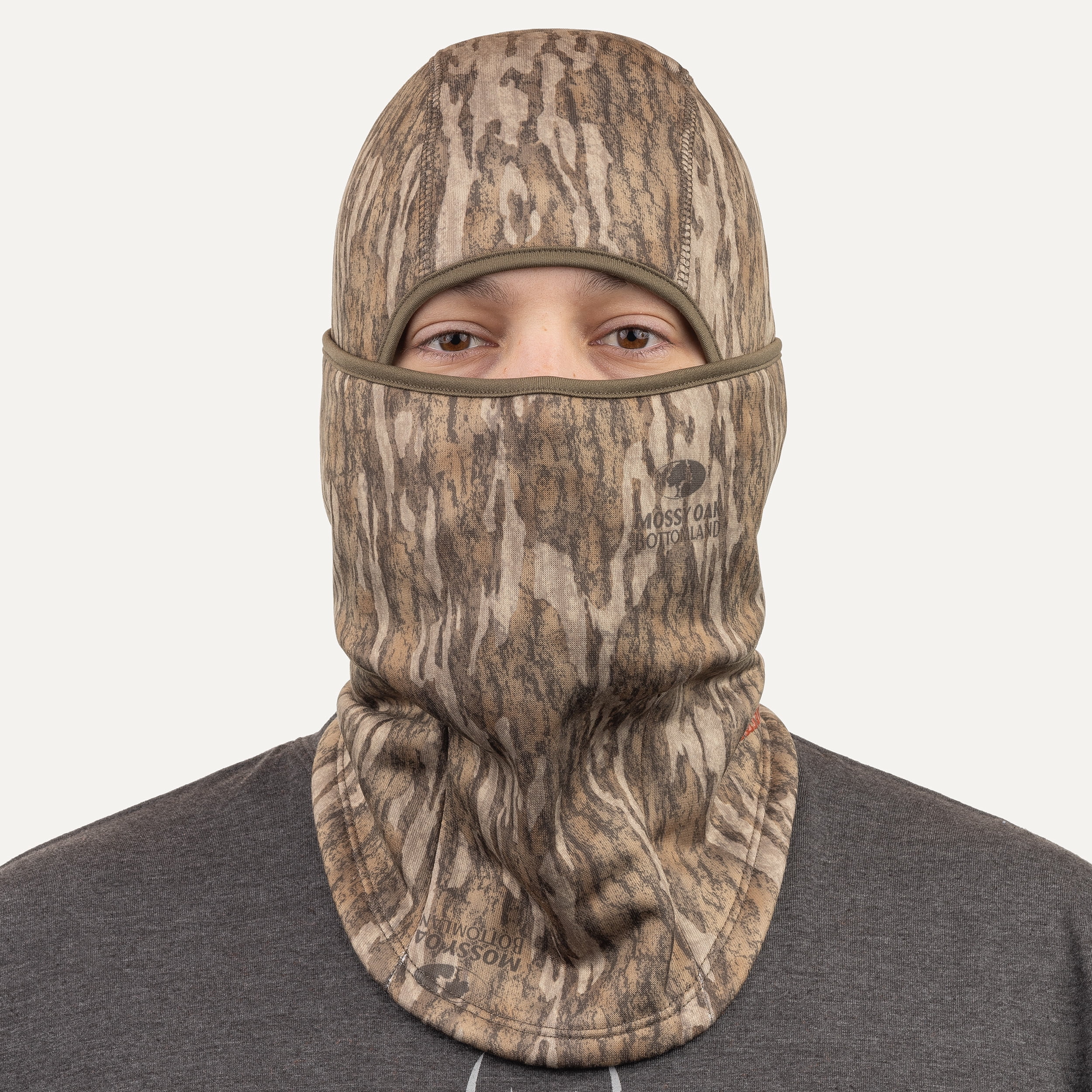 Huntworth Men's Renegade Midweight 4-in-1 Adjustable Balaclava – Mossy Oak Bottomland
