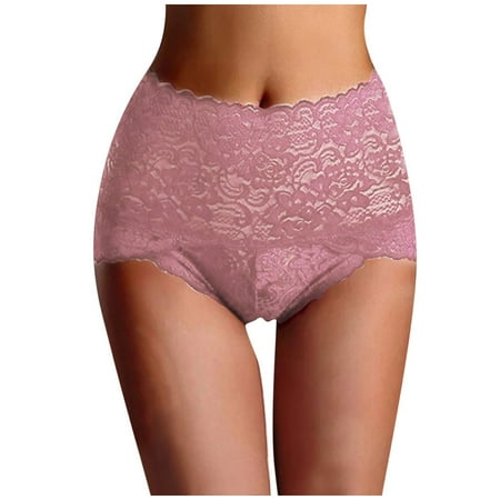 JHLZHS Womens Cotton Underwear Hipster Xxl Ladies Tummy Tucking and Lifting Shaping Panties Lace Medium High Waist Breathable Panties Silk Panties for Women Plus Size