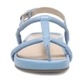 thumbnail image 3 of FSJ Women Split Round Toe Platform Thong Sandals T Strap Buckled Platforms Summer Beach Holiday Daily Shoes Size 14 Sky Blue, 3 of 4