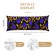 thumbnail image 3 of Fotbe Golden Snake And Purple Rose Funda para Almohada Corporal con Diseño, Funda de Microfibra Ultrasuave de 20x54 Pulgadas, Ropa de Cama Elegante, 3 of 7