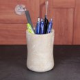 thumbnail image 7 of Creative Home Curvy Collection Natural Champagne Marble BathTumbler, Toothbrush Holder, Makeup Brush Holder, Bathroom Countertop Organizer, 7 of 7
