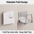 thumbnail image 6 of Scale Holder for Bathroom Wall, Universal Scales Holders Bathroom Wall, No Drill Bathroom Scale Body Weight Stand, Stainless Steel Sturdy Organizers for Kitchen, Fitness Room, Cabinet Home (6, E), 6 of 6