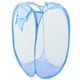 thumbnail image 1 of Caja de almacenamiento de ropa plegable y pop-up para lavar, cesta de malla para lavandería, azul, 1 of 4