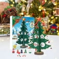 thumbnail image 4 of 2024 Advent Calendar Wooden Christmas Countdown Set with 36 Ornaments for Festive Decorations and Holiday, 4 of 5