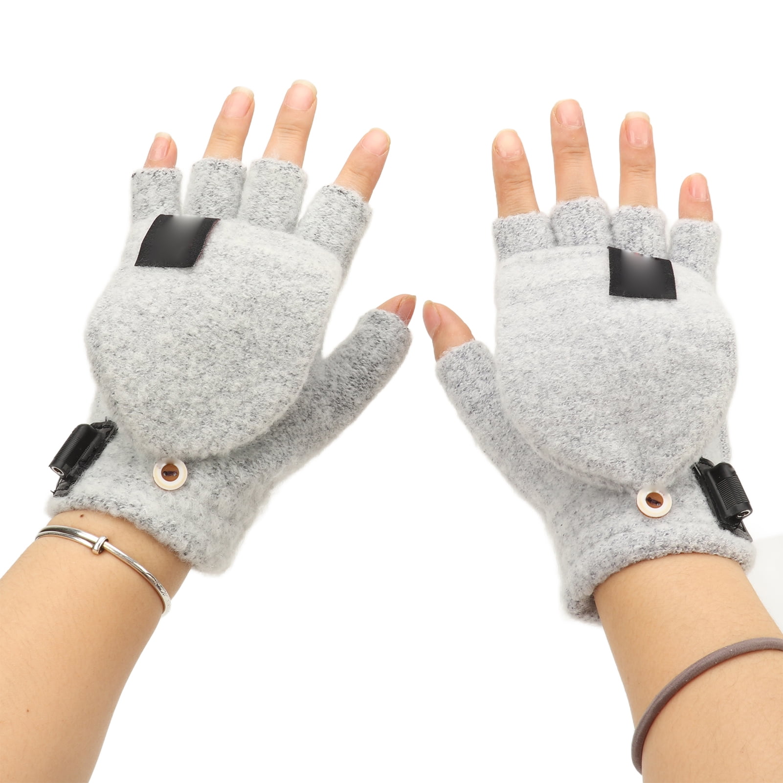 1 Paire de Gants Chauffants USB Gants Chauffants Electriques a Temperature Reglable pour le Ski de Randonnee a Velo 5V Walmart