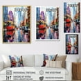 thumbnail image 4 of Designart "Urban Spectrum Mosaic" New York City Wall Decor, 4 of 7