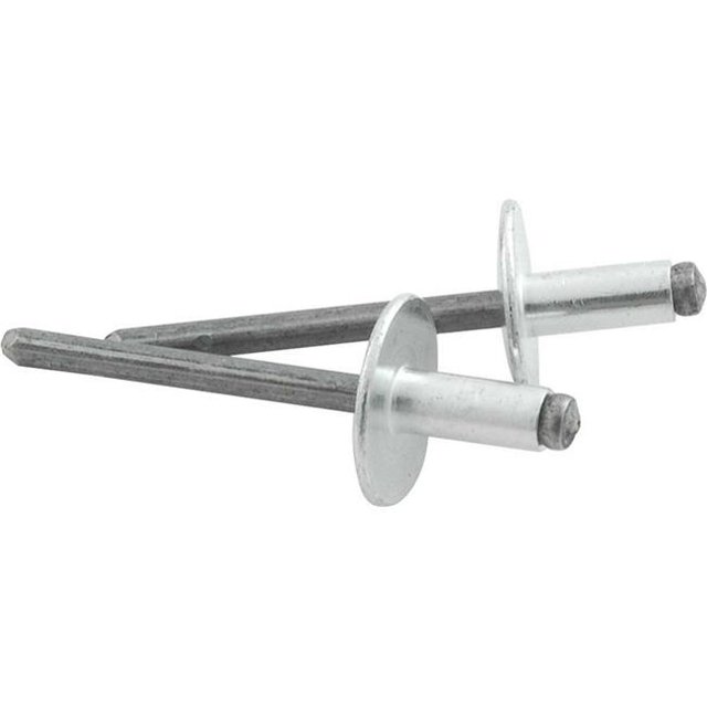 Allstar Performance ALL18141 Rivets en Aluminium à Grande Tête 0.13-0.25 Po, Argent - Lot de 250