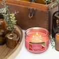 thumbnail image 7 of (3 pack) Mainstays Juicy Watermelon Scented 3-Wick Glass Jar Candle, 11.5 oz, 7 of 7