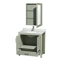 thumbnail image 5 of Wyndham Collection Wcs141436sunsmed Sheffield 36" Free Standing Single Basin Vanity Set -, 5 of 7