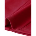 thumbnail image 5 of INSPIRE CHIC 2026 Summer Sleeveless Dress for Women Crew Neck Button Decro Front Business Casual Work Dresses XL Deep Red, 5 of 6