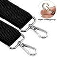 thumbnail image 2 of Buyless Fashion Heavy Duty 2 Pack Suspenders for Men - 48" Adjustable Straps 1 1/2" - X Back with Strong Hooks - 5145-2-Black, 2 of 7