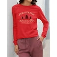 thumbnail image 2 of Farm Fresh Christmas Trees Women's Long Sleeve, 2 of 4