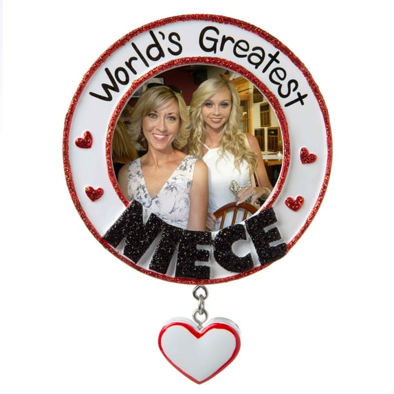 World's Greatest Niece Personalized Christmas Tree Ornament DO-IT-YOURSELF