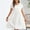B35 White Plus Size Summer Dresses Clearance Under $5, variant on Summer Xqxayjr Women's Casual Linen Cotton Tshirt Knee Length Midi Flowy Dress Under $5 Summer Spring Short Sleeve Graduation Dresses Crewneck Holiday Outfits Bridal Shower Dresses