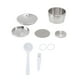 thumbnail image 1 of Kit de Cápsulas de café reutilizables de acero inoxidable Sincero con filtro cepillo cuchara y placa prensadora Compatible con EDG DG325, 1 of 10