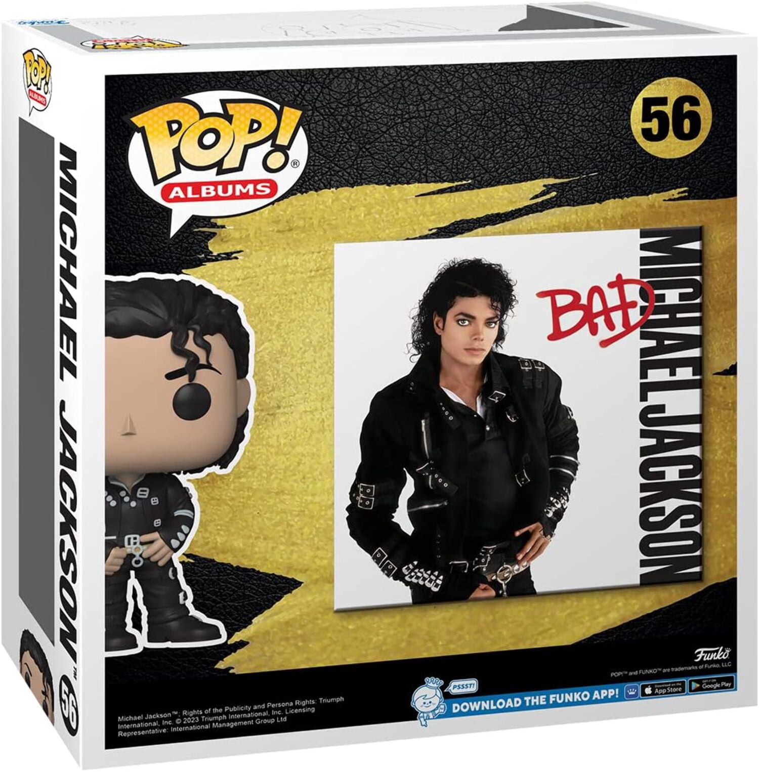 Funko POP! ALBUMS マイケルジャクソン BAD フィギュア 56 fc5c7e15-a8ea-494c-afe2-