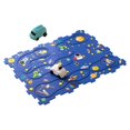 thumbnail image 2 of Pista de rompecabezas para niños, juego de Paly, bloques de construcción de pista, juguete Montessori, carril, juguetes de construcción de automóviles , Rompecabezas del espacio 12, 2 of 8